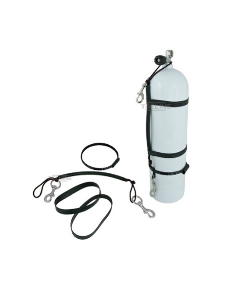 Uprząż do stage 5,7L karabinki brąz