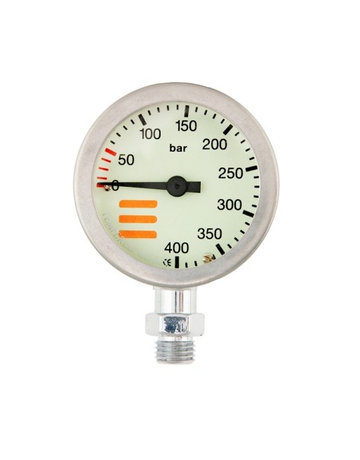 Manometr 450 bar 52 mm, czarny chrom