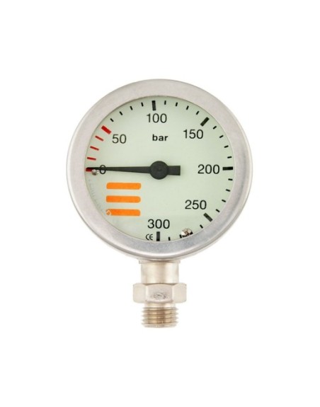 Manometr S-Tech 300 bar 52 mm nikiel