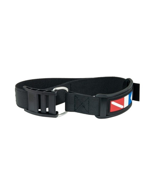 Pas z klamrą do mocowania butli