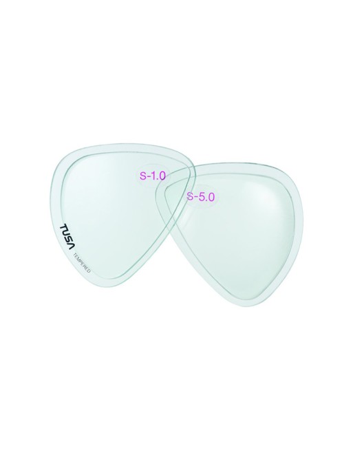 Szkło optyczne łezka (+) do maski Tusa