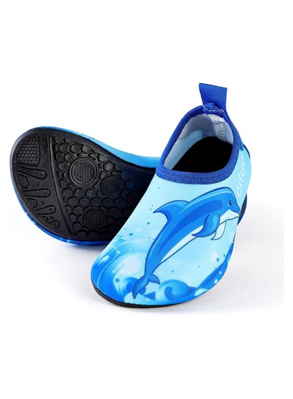 Buty dziecięce do wody na plażę Delfin Blue