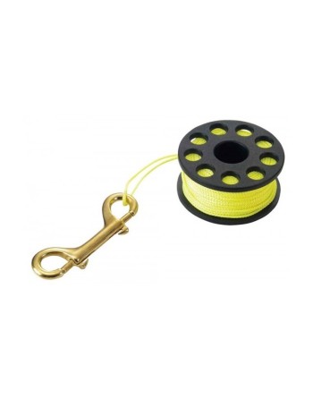 Szpulka z linką i karabińczykiem