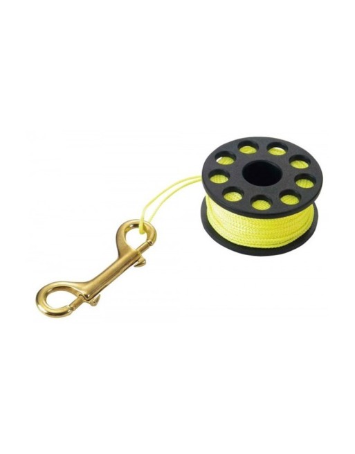 Szpulka z linką i karabińczykiem