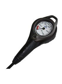 Manometr Apeks cienki wąż HP