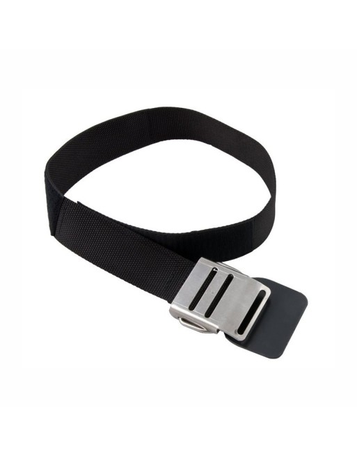 Pas z klamrą nierdz.i osłoną do mocowania butli 