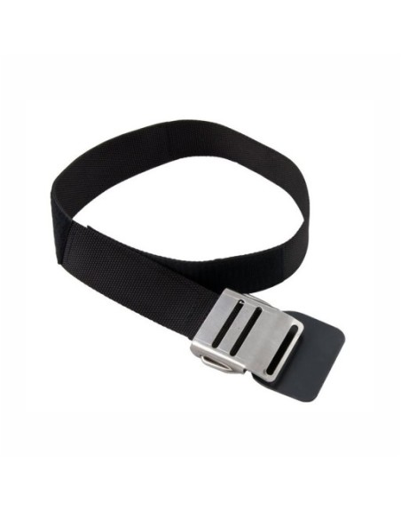 Pas z klamrą nierdz.i osłoną do mocowania butli 