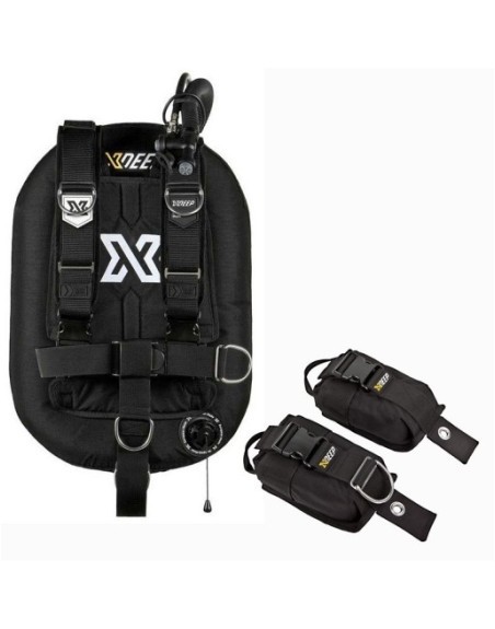 Zestaw Xdeep ZEOS 28 Deluxe płyta alu + kieszenie