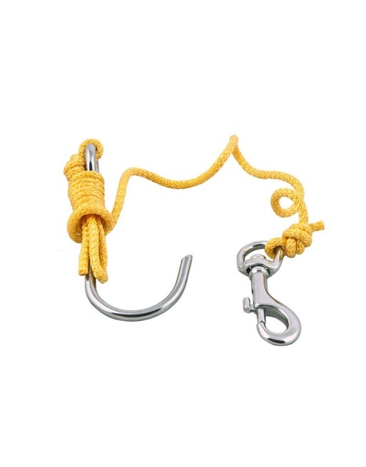 Linka z hakiem rafowym (reef hook)